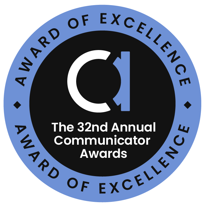 The 31st Annual Communicator Awards Award of Excellence